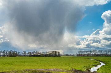 Wetterfront in Ostfriesland 