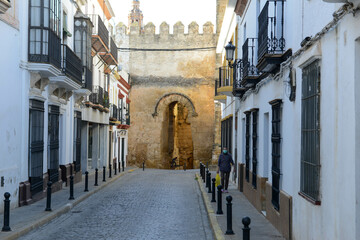 View at the town of Carmona on Andalusia, Spain
