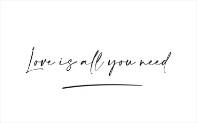 Valentine’s Day calligraphy concept. Happy valentines day banner on white background.