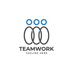 team work logo design