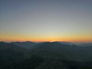 Mountains of Mukteshwar.