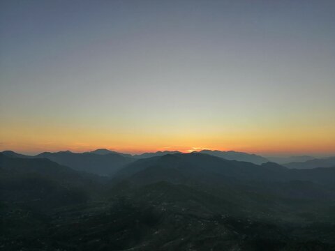 Mountains of Mukteshwar.