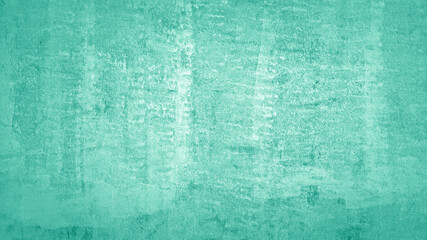 abstract cement concrete wall texture background blue green teal color