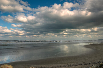 Fototapeta premium Rimini beach, Italy