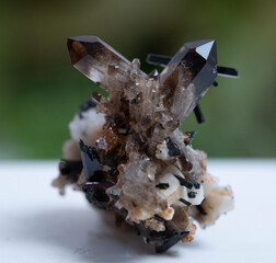   smoky, .mineral specimen stone rock geology gem crystal