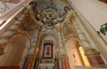 Fototapeta na wymiar Iglesia de Santa María, Mahón, Menorca, Islas Baleares, España