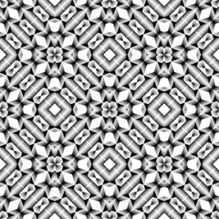 Geometric seamless pattern, ornament, fashion print, vector decorative texture.