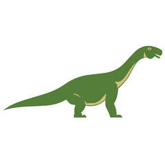 Naklejka premium Dinosaur Silhouette