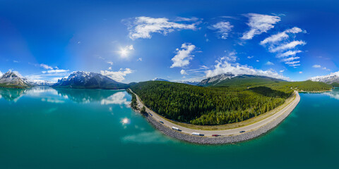 Minnewanka Lake, Alberta, Canada