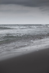 leichte welle an der Ostsee