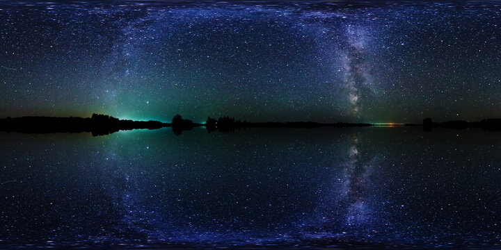 Starry sky near Yavlenka