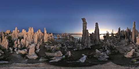 Mono Lake at dawn, California, USA, 2
