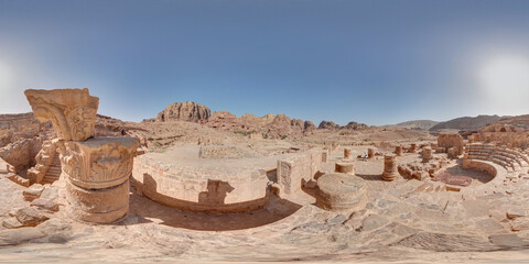 Great Temple amphitheatre at Petra