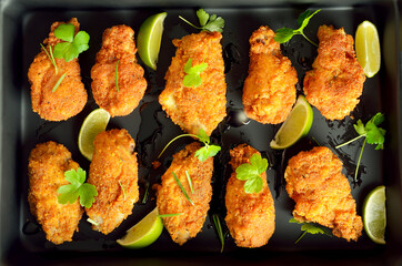 Fried chicken wings