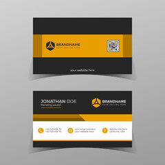 Creative and professional business card design.
