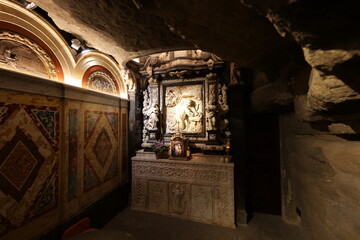 Iglesia de la Cueva de San Ignacio, Manresa, Barcelona, España