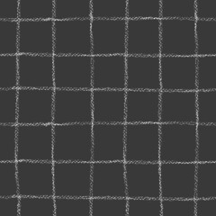 Chalkboard style grey and white monochrome pattern