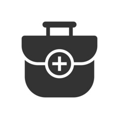doctor bag icon - first aid kit icon