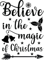 christmas t shirt and svg design