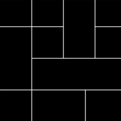 Vector empty photo frame. Collage template. Frames for memory.