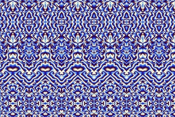 Abstract digital fractal pattern. Abstract vintage ornamental texture.