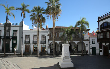 Fototapeta premium Ayuntamiento, Santa Cruz de La Palma, La Palma, Islas Canarias, España