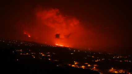 Volcán del Cumbre Vieja, La Palma, Islas Canarias, España
