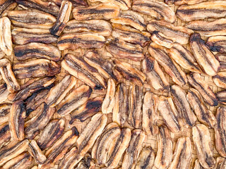 dried banana background