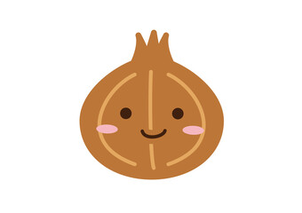 玉ねぎ　キャラクター　線なし