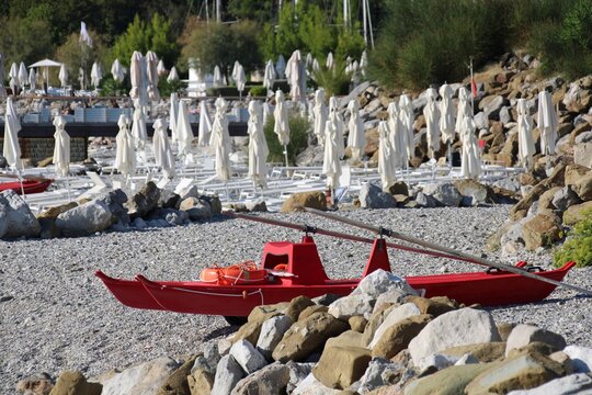 Sistiana Portopiccolo zwischen Triest und Grado in Friaul-Julisch Venetien Italien an der Adria Mittelmeer