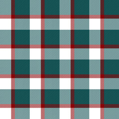 Tartan plaid. Scottish pattern in red, white cage. Scottish cage. Traditional Scottish checkered background. Template for design ornament. Seamless fabric texture ethnic pattern vector illustrations