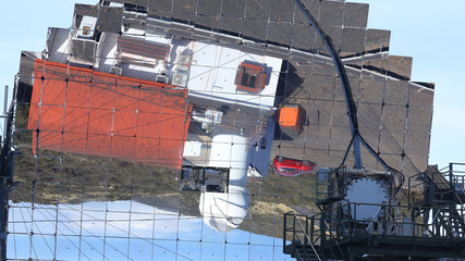 Telescopio MAGIC, Observatorio del Roque de los Muchachos, Santa Cruz de La Palma, Santa Cruz de...