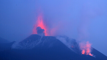 Volcán Cumbre Vieja, La Palma, Santa Cruz de Tenerife, Islas Canarias.