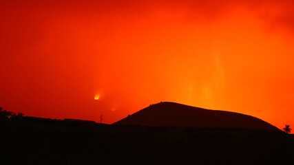 Volcán Cumbre Vieja, La Palma, Santa Cruz de Tenerife, España