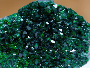 uvarovite mineral specimen stone rock geology gem crystal