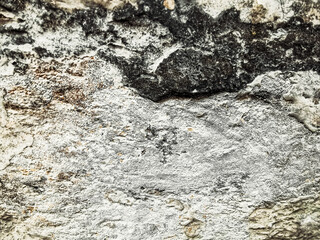 Grunge asphalt or concrete wall as background frame