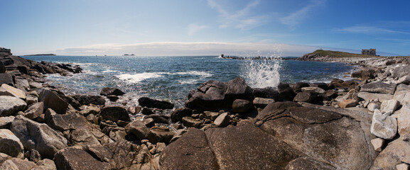 Brittany panoramic view