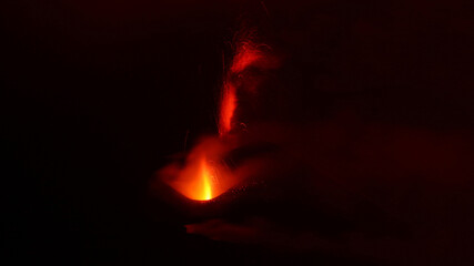 Erupci&oacute;n Volc&aacute;n Cumbre Vieja, La Palma, Islas Canarias, Espa&ntilde;a