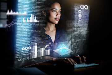 Finding her way around a new code
