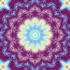 Abstract geometrical background. Ornamental symmetric pattern