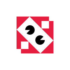 Abstract logo. Geometric abstract logos. Icon design