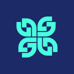 Abstract logo. Geometric abstract logos. Icon design