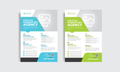 Creative Design Agency Flyers Template