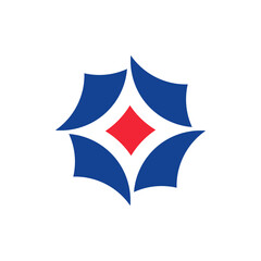 Abstract logo. Geometric abstract logos. Icon design