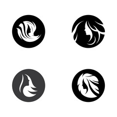 style haircut icon vector design template illustration