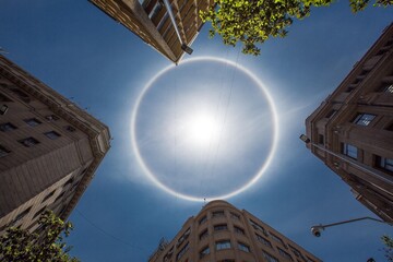 halo solar centro