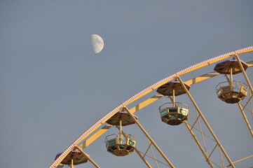 ferris wheel at night