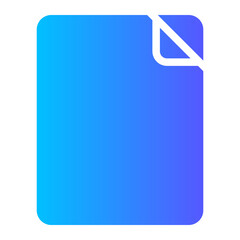 document gradient icon