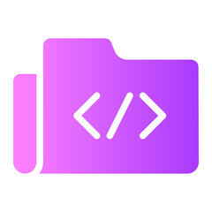 folder gradient icon