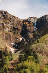 Puy de Sancy in Auvergne France